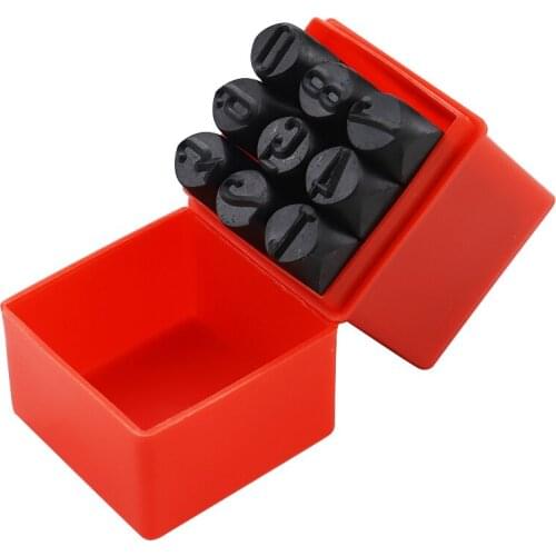 English Letter Stamping, Arabic Number Stamper Tool, Using on Leather/Metal/Jewelry, DIY Engrave Craftwork Supplies Set