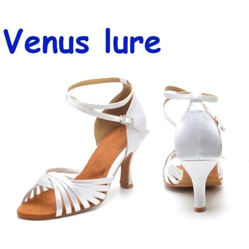 Ballroom Dance-Shoes Latin Dance Shoes For Women Ladies Girls Modern Jazz Tango Dancing Shoes Salsa Sandals Wholesale