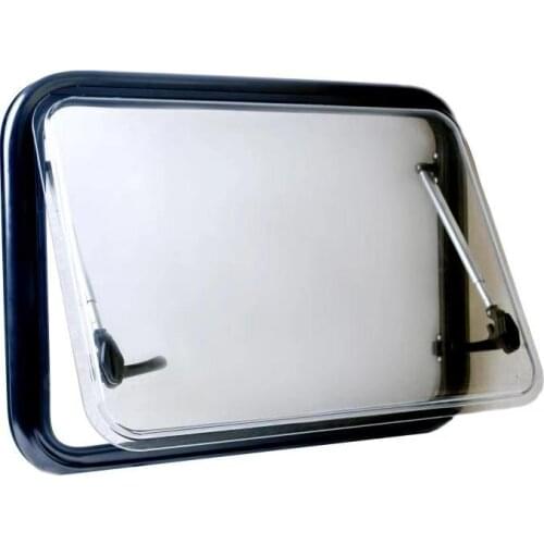 Aluminum Alloy Round Corner Window with Acrylic Glass MG17RW-AG For RV Caravan Motorhome