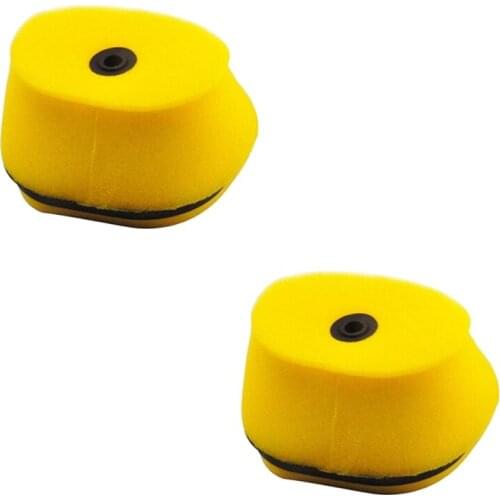 2 Pcs Motorcycle Air Filter Intake Cleaner for Honda CRF250 R CRF250R 14-17 CRF450 R CRF450R 13-16