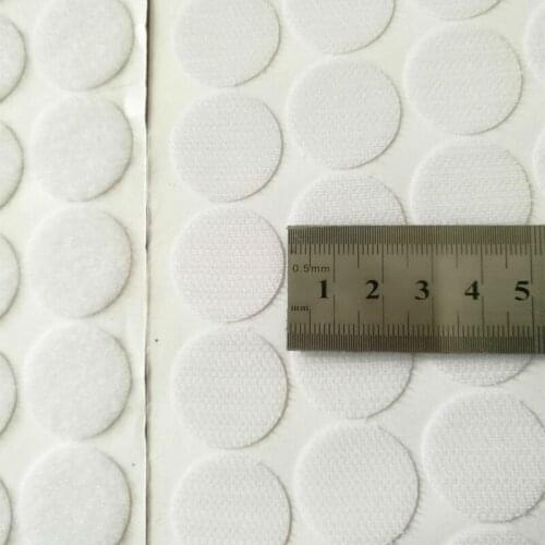 1''(25mm) Diameters coins,1000sets , Sticky Back Fastening Dots. Adhesive hook&loop,2G Brand