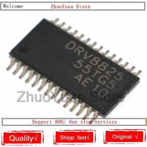 10PCS/lot DRV8825 DRV8825PWPR HTSSOP-28 2.5A bipolar stepper motor driver IC chip