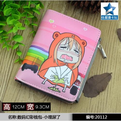 Anime Himouto! Umaru-chan Short Wallet Doma Umaru Anime Coin Purse