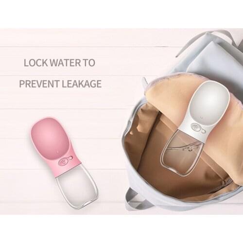 Pet Water Bottle Portable Bottle for Small Medium Large Dog Leakage-proof Outdoor Water Bowl Pet Products