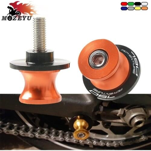 For 790 Adventure 790 Adventure R/S 2019 790ADV Motorcycle Accessories CNC Aluminum 10MM Swingarm Spools Slider Stands Screw