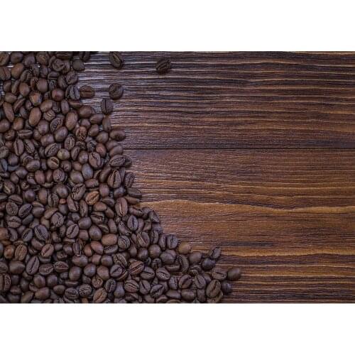 Brown Wooden Board Coffee Beans Photographic Background Customized Backdrop for Pets Toy Children Baby Photoshoot Photo Studio