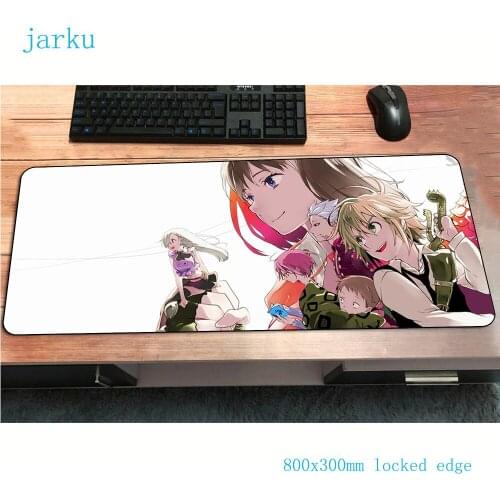 Nanatsu no taizai mats 800x300x3mm Customized gaming mouse pad big keyboard mousepad gel notebook gamer accessories padmouse mat