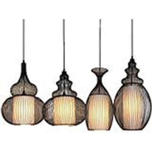 LX102613 lamp simple Zen study dining room modern living room gourd Pendant Lights Chinese style creative lantern