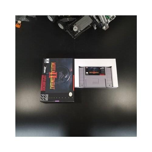 Mortal Kombat II 2 - Action Game Card US Version with Retail Box