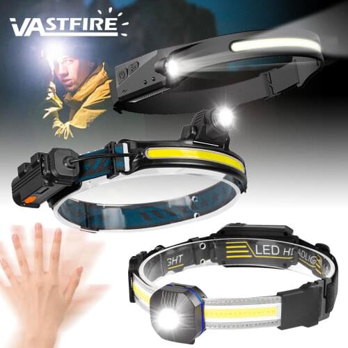 18650 Camping Headlamp 1000 Lumens right angle lamp outdoor headlight with USB direct charge Multifunctional focusing headlight
