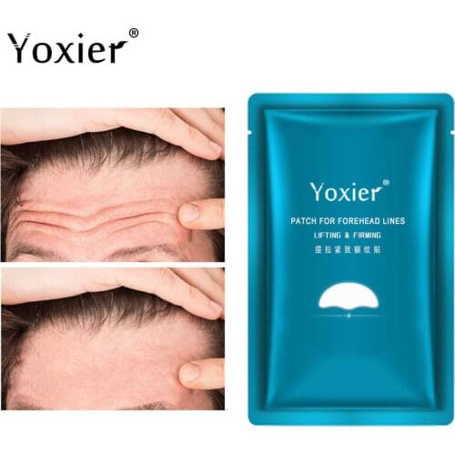 Forehead Line Removal Patch Anti Wrinkle Lifting Firming Mask Hyaluronic Acid Anti-Aging Frown Lines Treatment Sticker Skin Care