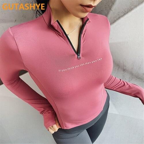 Yoga Tops Women Sportswear Air Mesh Long Sleeve Yoga Shirt Running Jogging Sport Tops Fitness Workout Gym Clothing Women