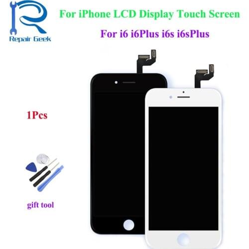 RepairGeek AAA Quality For iPhone 6 6S Plus LCD With 3D Force Touch Screen Digitizer Assembly Display No Dead Pixel