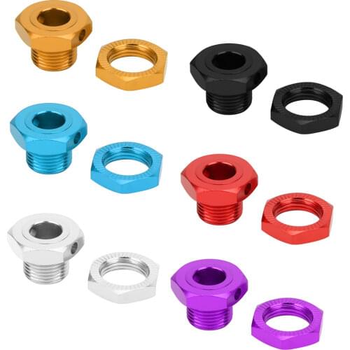 4 PCS RC Wheel Hex Driver 17MM Aluminum Alloy Wheel Hex Coupler Kit for HSP 1/8 RC Car