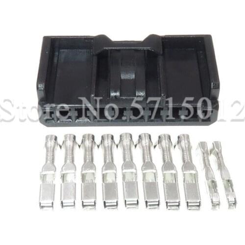 10 Hole Automotive Female Connector Car Auto Wire Socket With Terminals
