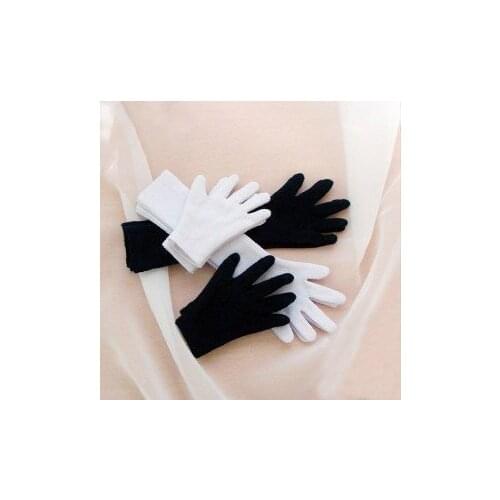 [wamami] White Short Gloves For 1/4 MSD AOD BJD Dollfie
