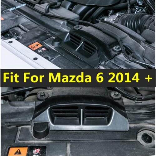 Lapetus For Mazda 6 2014 2015 2016 2017 Plastic Auto Styling Engine Warehouse Air Inlet Protective Cover Anti-blocking Trim