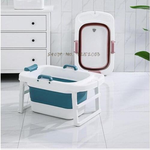 Childrens Bathtub Baby Bathtub Folding Bathtub Household Childrens Swimming Bath Tub Large