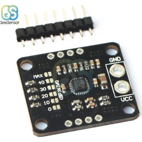TS472 Amplifier Module Low Noise Electret Microphone Audio Preamplifier Board With 2.0 V Bias Output PDA Audio Development Board