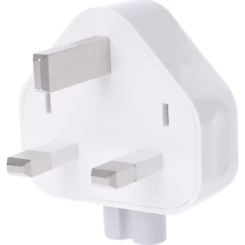New White UK AC Plug Power Charger Adapter For Apple iBook/MacBook