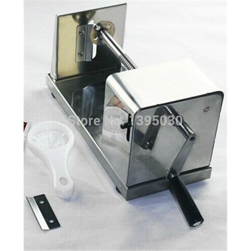 4pcs/lot potato spiral cutting machine manual potato cutter maker
