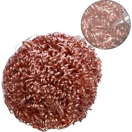 Welding Soldering Solder Iron Tip Cleaner Cleaning Steel Wire Sponge Balls Soldering Iron Cleaner Tool