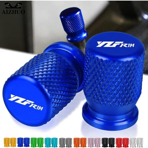YZF Motorcycle Accessories Tire Valve Air Port Cover Caps CNC FOR YAMAHA YZF-R1 YZF-R1M YZF-R1S YZF R1 R1M R1S 2015-2020 YZFR1M
