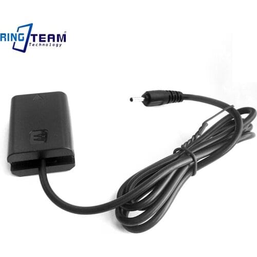 10PCS NP FW50 AC PW20 DC Coupler Fit Moza Aircross gimbal Stablizer for Sony A7 A7R A7S A7S A5100 A6000 A6300 A6500 A7000 Camera