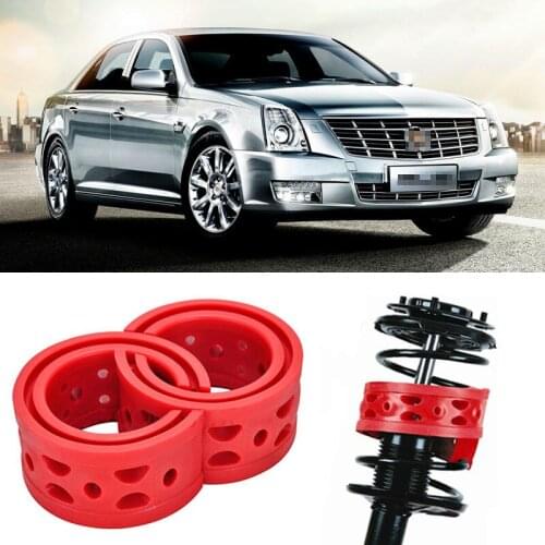 2pcs Size D Front Shock Suspension Cushion Buffer Spring Bumper For Cadillac SLS