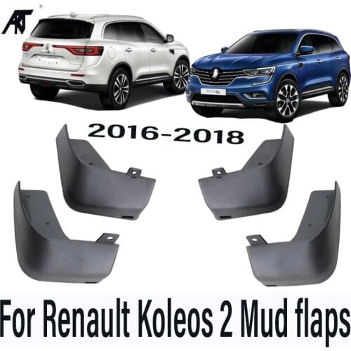 Car Mud Flaps For Renault Koleos 2 2016 2017 2018 Mudflaps Splash Guards Mud Flap Mudguards Fender Front Rear Styling Set Molde