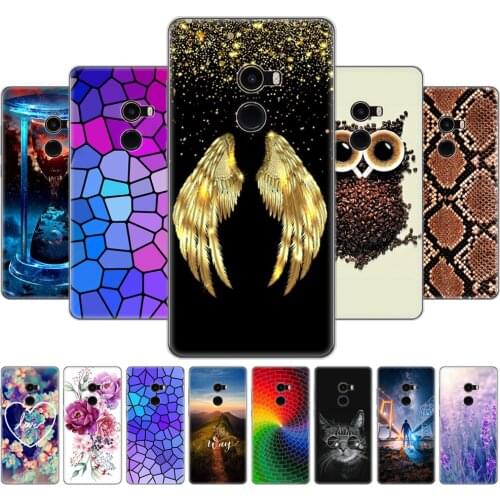 For Xiaomi Mix 2 Case Back Phone Cover for Xiaomi Mi Mix 2 Mix2 Coque Bumper Silicon Soft TPU Protective Fundas Dropshipping
