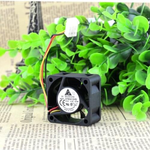 FOR Delta DELTA 4cm 4CM Switch Fan 4020 12V 0.12A EFB0412HD Double Ball