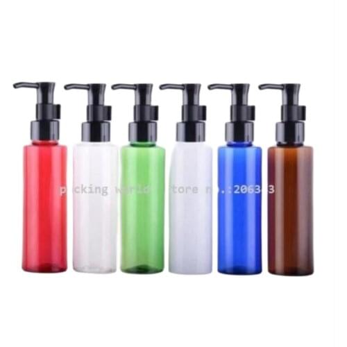 100ml PET bottle for lotion/emulsion/essence/serum/removal oil/foundation/shampoo cosmetic packing plastic bottle