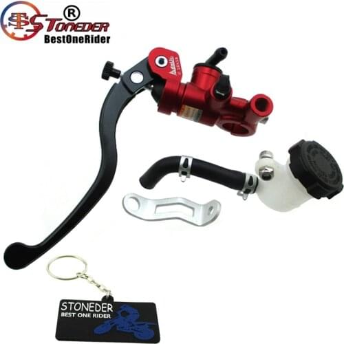 STONEDER Aluminum Left Adelin Brake Clutch Master Cylinder Hydraulic 16x18mm Piston For Motorcycle Motor Bike