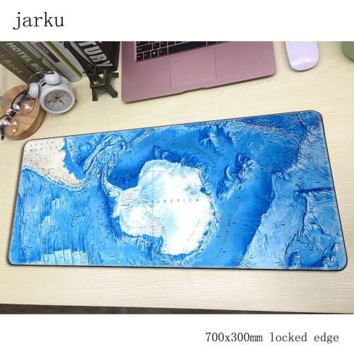 Map of the ocean floor pad mouse computer gamer mause pad 700x300mm padmouse office mousepad ergonomic gadget large desk mats