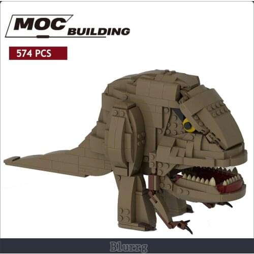 MOC Planetary Series Blurrg Childrens Building Blocks Monster Animal Model Building Blocks Decoration DIY Toy Gift