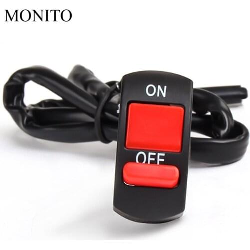 Motorcycle Button Connector Switch light LED Switch Connector Push For Honda CBR1000RR CBR900RR fireblade CBR1100XX BLACKBIRD