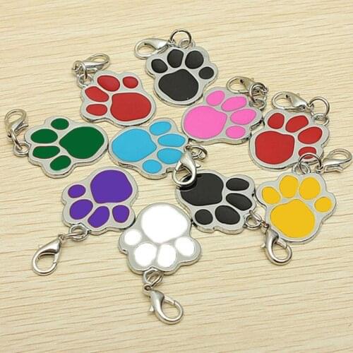 Personalized Dog Tag Stainless Steel Name Engraved ID Tags For Dog Collar Anti-Lost Pet Nameplate Pendant