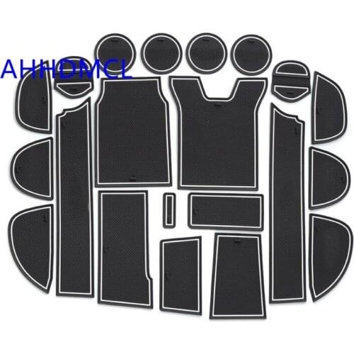 Car Door Groove Mat Gate Slot Cup Armrest Storage Pad Mat For Lexus RX200T RX450H RX Series 2016 2017 2018 2019 2020