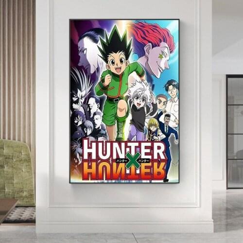Poster popular classic Japanese animation home decoration retro poster canvas painting wall art home decoration