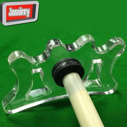 1pc Transparent Acrylic Billiards Cues Rest Head Magic multi-functional Rest Head for Cues/Snooker Pool billiard accessories