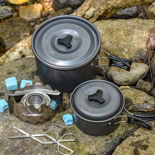 Spirit Stove Pint-sized Portable Windshield Windproof Alcohol Burner for Camping Out Camp Cooking Supplies Outdoor Stove