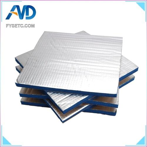 5pcs Heat Insulation Cotton Blue 200/220 10mm Thick3D Printer Heating Bed Sticker For Waohao I3 Anet A8 A2 Tronxy X2