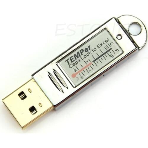 USB Sensor Thermometer Temperature Measurement Control Alarm Data Logger Tester
