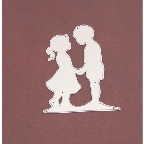 Die Cutting dies couple metal craft paper die Scrapbooking/DIY Embossing mould Easter New Year