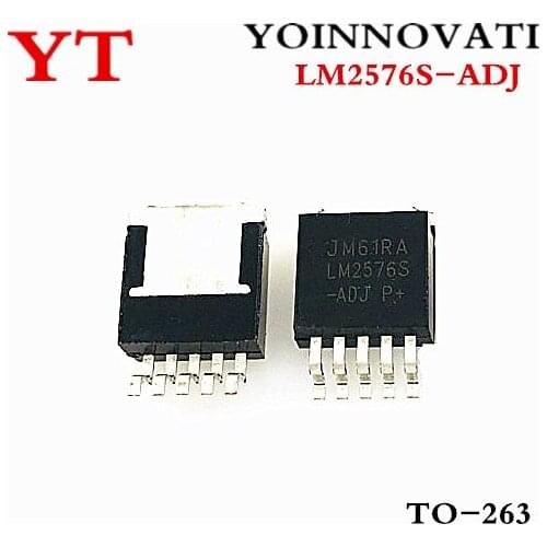 100pcs/lot LM2576S-ADJ LM2576S -ADJ TO-263-5 IC Best quality