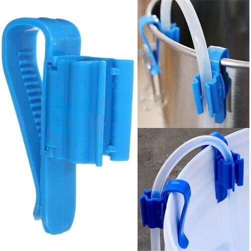 2pcs/set Fish Tank Filter Barrel Water Pipe Fixer Blue Water Pipe Fixing Clip Aquarium Supplies Accessories