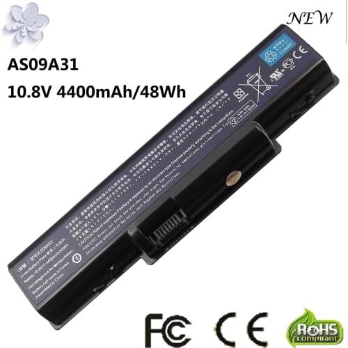 Laptop Battery For EMACHINES E525 E627 E725 D525 D725 D620 NV52 AS09A31 AS09A41 AS09A51 AS09A61 AS09A71 AS09A75