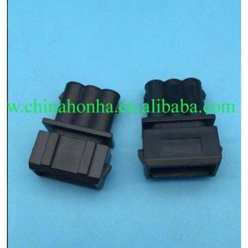 Free shipping 5/10pcs 3pin waterproof housing plug 357 972 763 wiring harness electric cable connector 357972763