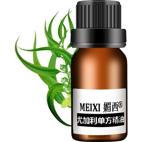 Eucalyptus Essential Oil 10ml for Clean Air Refreshing Skin and Anti-inflammatory Clean Wound Skin Care Massage Oil